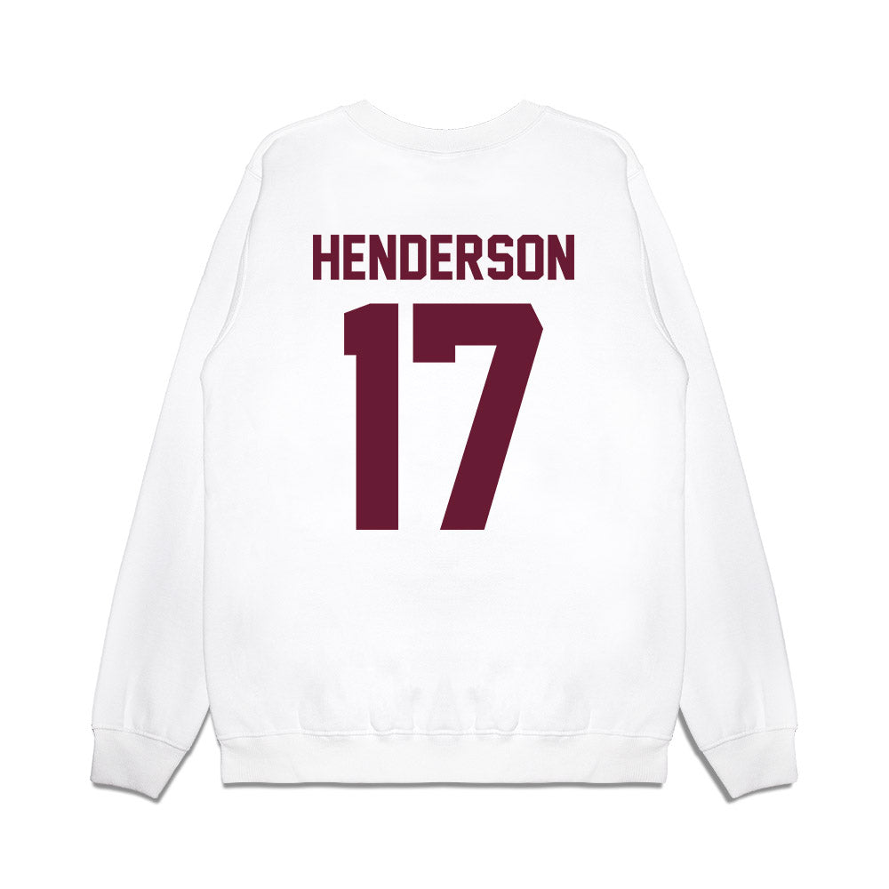 Texas A&M - NCAA Football : Ryan Henderson - Vintage Premium Crewneck Sweatshirt-1