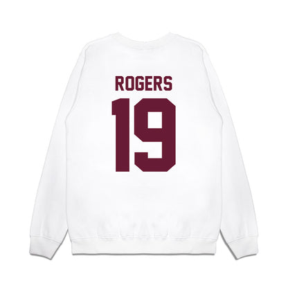 Texas A&M - NCAA Football : Bravion Rogers - Vintage Premium Crewneck Sweatshirt-1
