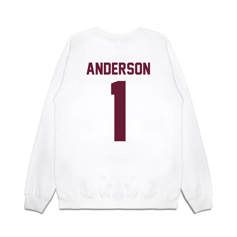 Texas A&M - NCAA Football : Bryce Anderson - Vintage Premium Crewneck Sweatshirt-1