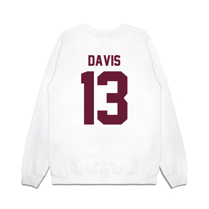 Texas A&M - NCAA Football : Myles Davis - Vintage Premium Crewneck Sweatshirt-1