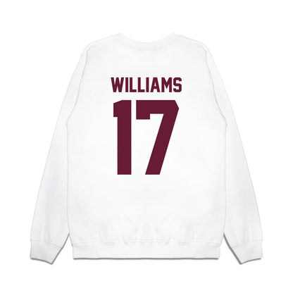Texas A&M - NCAA Football : Madden Williams - Vintage Premium Crewneck Sweatshirt-1