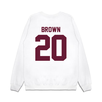 Texas A&M - NCAA Football : Michael Brown - Vintage Premium Crewneck Sweatshirt-1