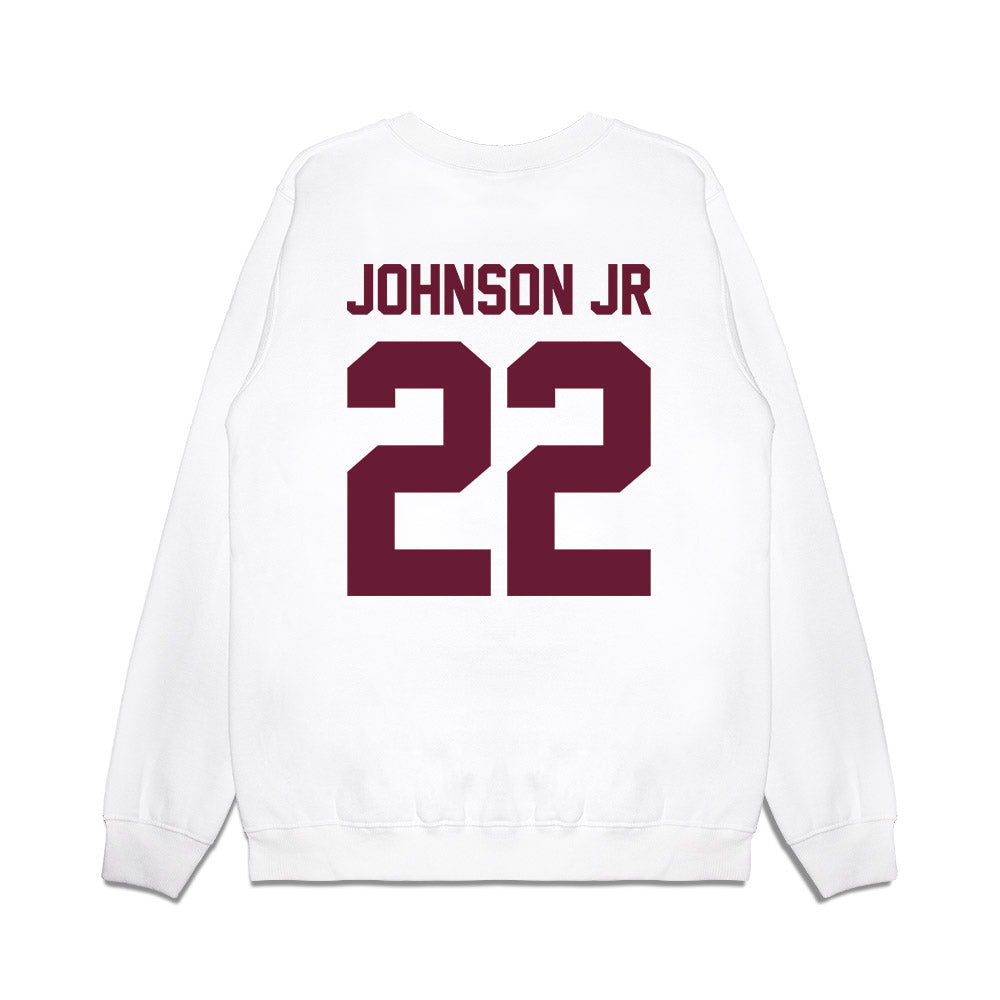 Texas A&M - NCAA Football : Rashad "Tom Tom" Johnson Jr - Vintage Premium Crewneck Sweatshirt-1