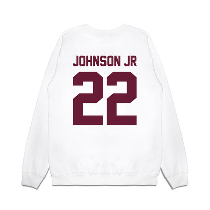 Texas A&M - NCAA Football : Rashad "Tom Tom" Johnson Jr - Vintage Premium Crewneck Sweatshirt-1