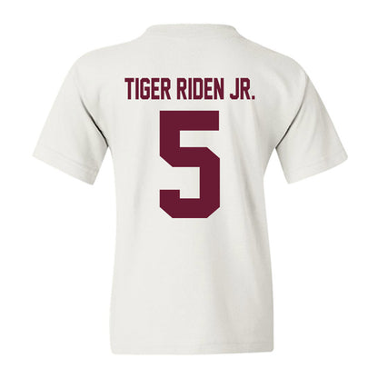 Texas A&M - NCAA Football : Deondrae Tiger Riden Jr. - Vintage Youth T-Shirt-1