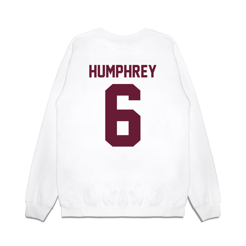 Texas A&M - NCAA Football : Julian Humphrey - Vintage Premium Crewneck Sweatshirt-1