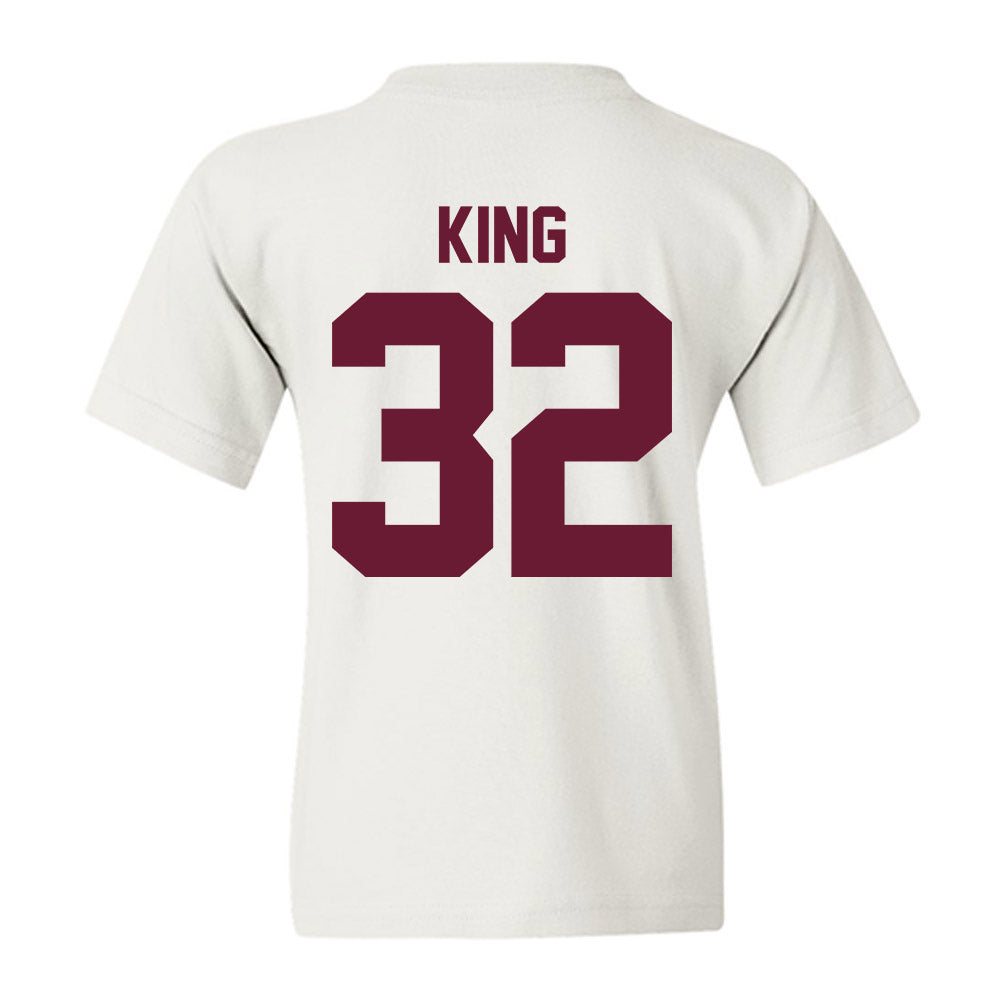Texas A&M - NCAA Football : Taiyion King - Vintage Youth T-Shirt-1