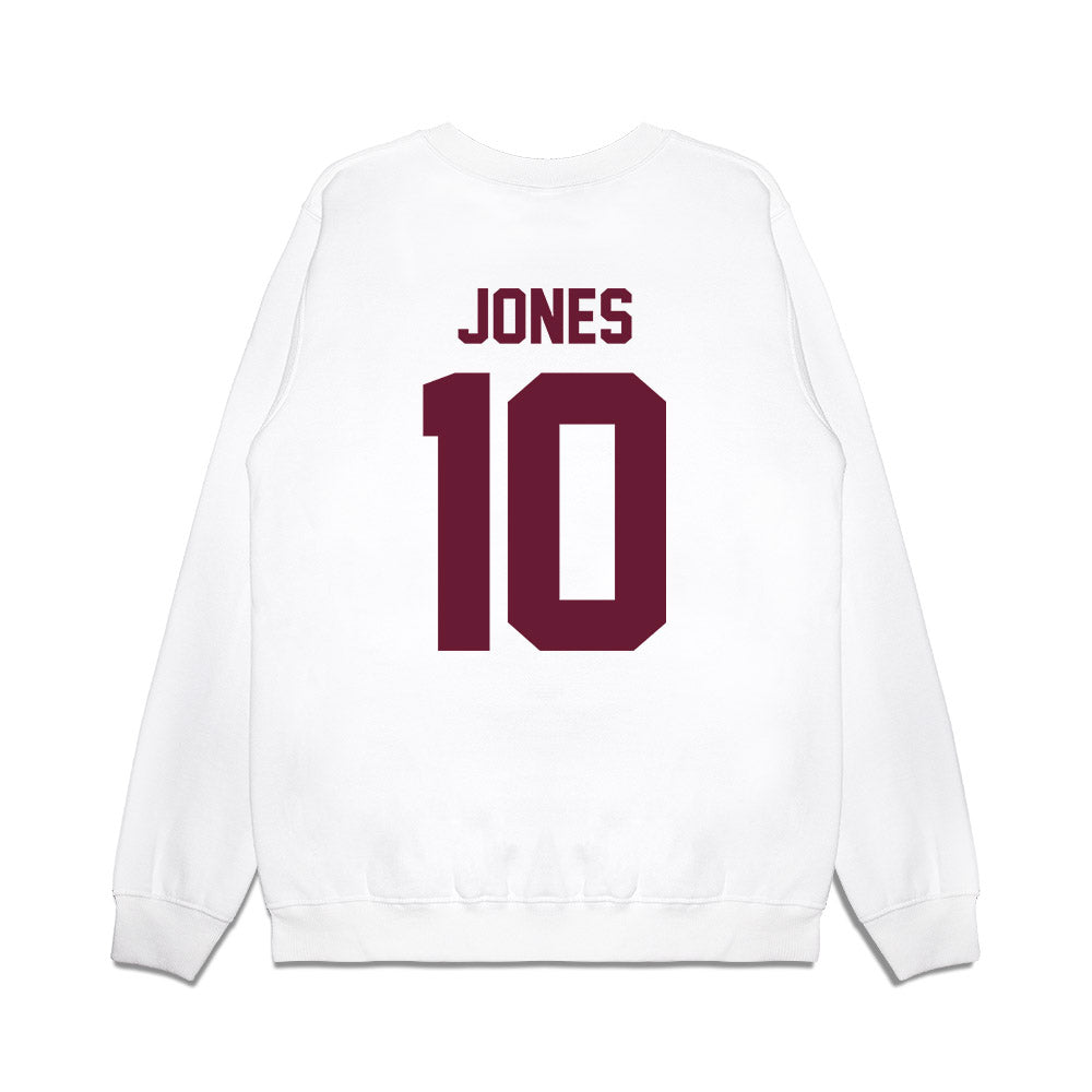 Texas A&M - NCAA Football : Marco Jones - Vintage Premium Crewneck Sweatshirt-1