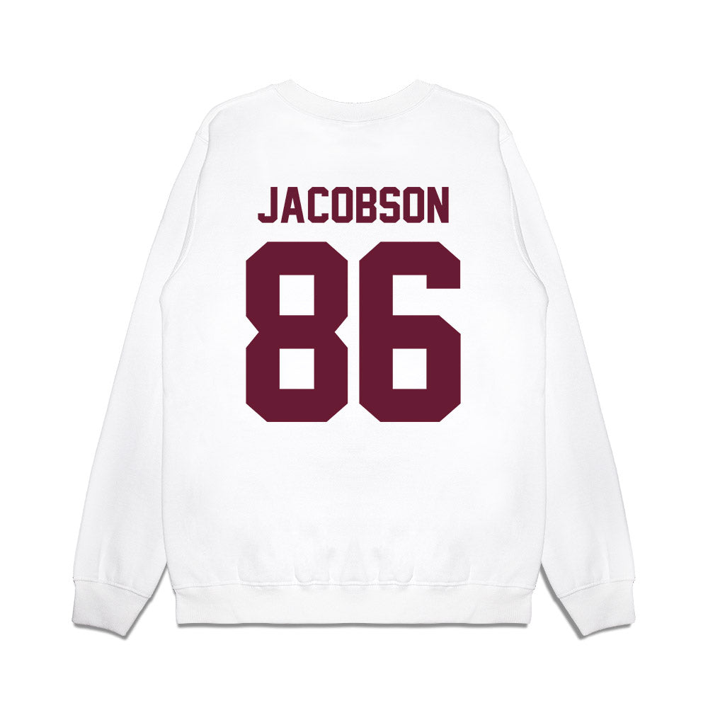Texas A&M - NCAA Football : Evan Jacobson - Vintage Premium Crewneck Sweatshirt-1