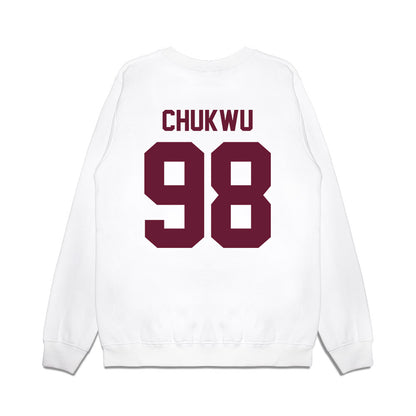 Texas A&M - NCAA Football : Jesse Chukwu - Vintage Premium Crewneck Sweatshirt-1