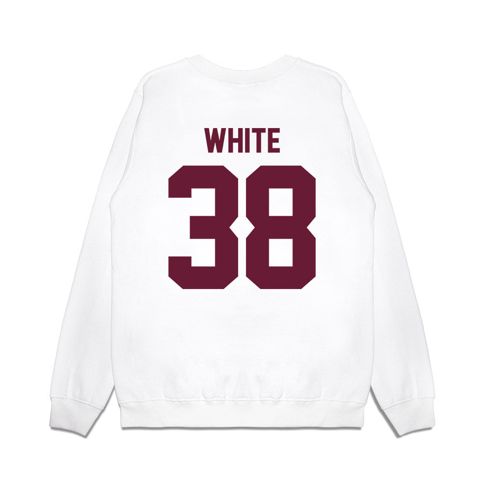 Texas A&M - NCAA Football : Jared White - Vintage Premium Crewneck Sweatshirt-1