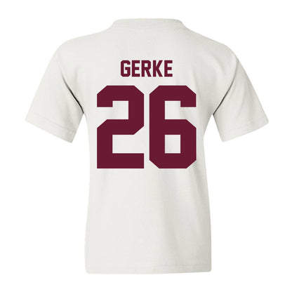 Texas A&M - NCAA Football : Layne Gerke - Vintage Youth T-Shirt-1