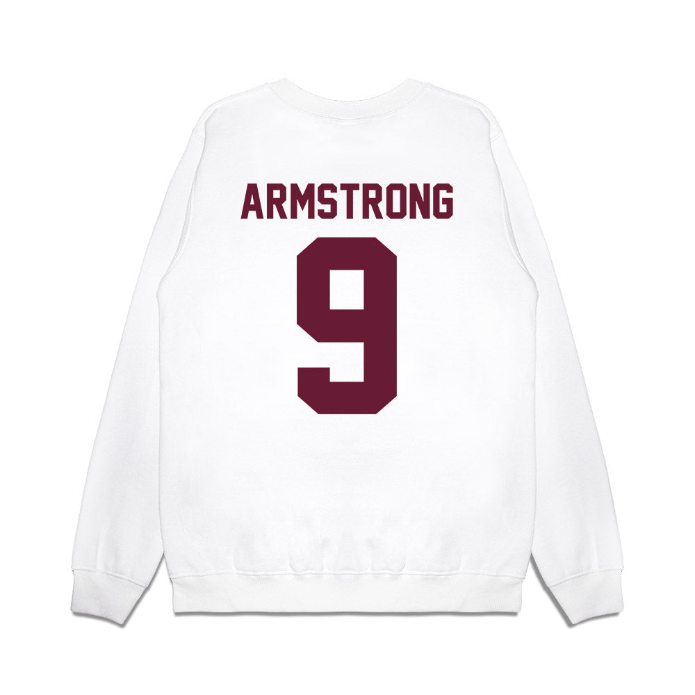 Texas A&M - NCAA Football : Kiotti Armstrong - Vintage Premium Crewneck Sweatshirt-1