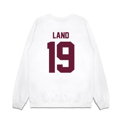 Texas A&M - NCAA Football : Paxton Land - Vintage Premium Crewneck Sweatshirt-1