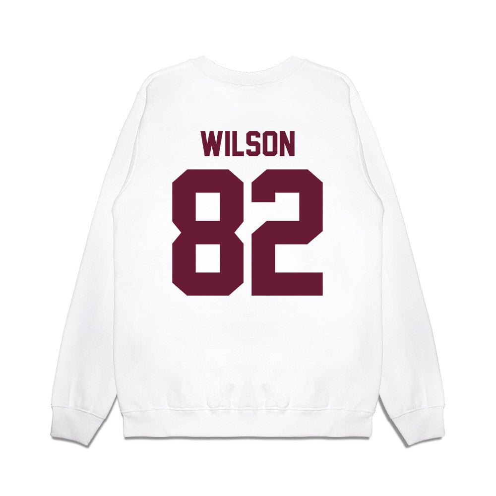 Texas A&M - NCAA Football : Jonah Wilson - Vintage Premium Crewneck Sweatshirt-1