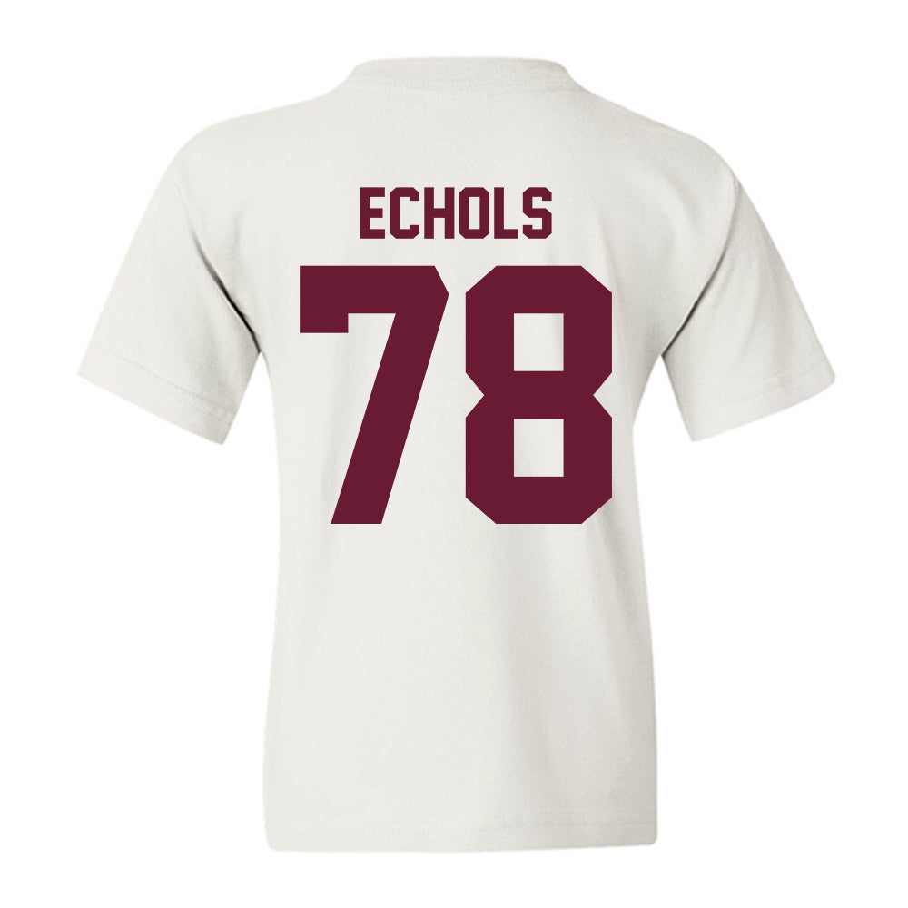Texas A&M - NCAA Football : Coen Echols - Vintage Youth T-Shirt-1