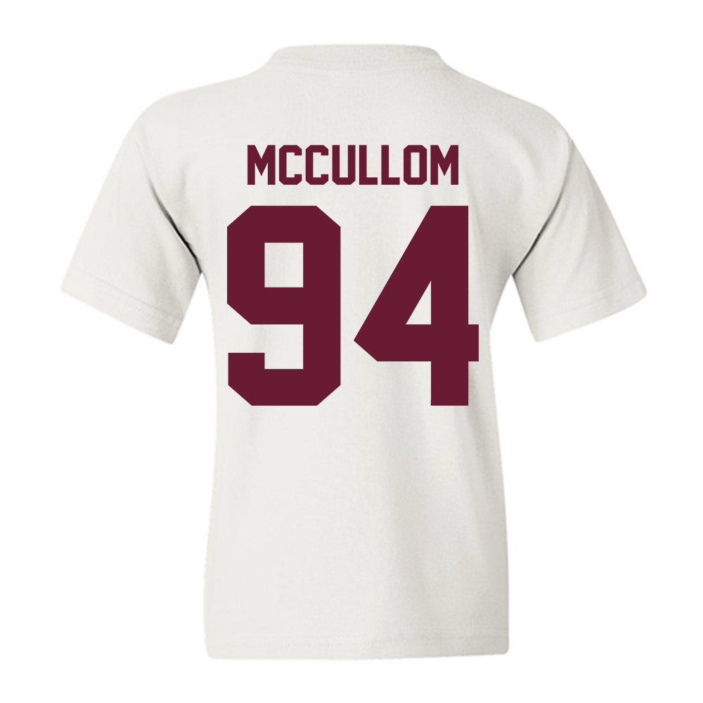 Texas A&M - NCAA Football : Angelo McCullom - Vintage Youth T-Shirt-1