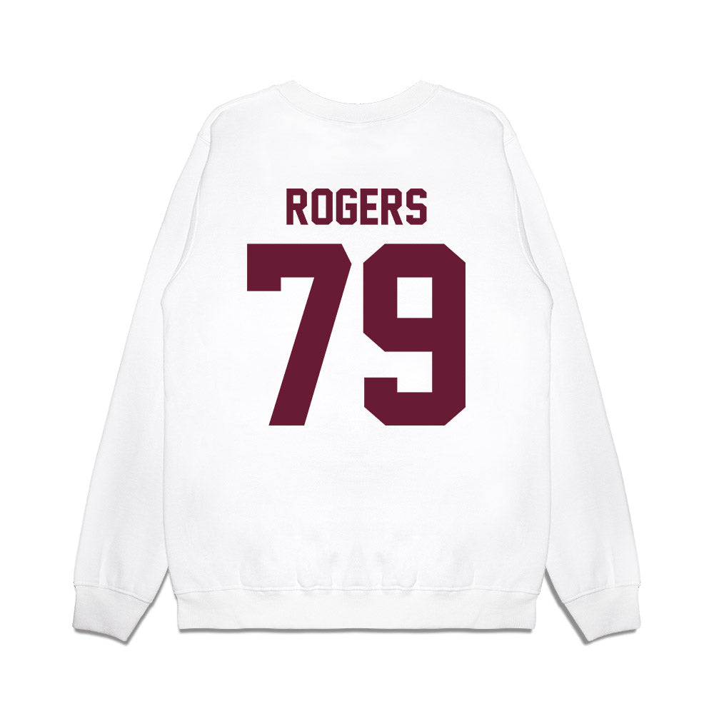 Texas A&M - NCAA Football : Lamont Rogers - Vintage Premium Crewneck Sweatshirt-1