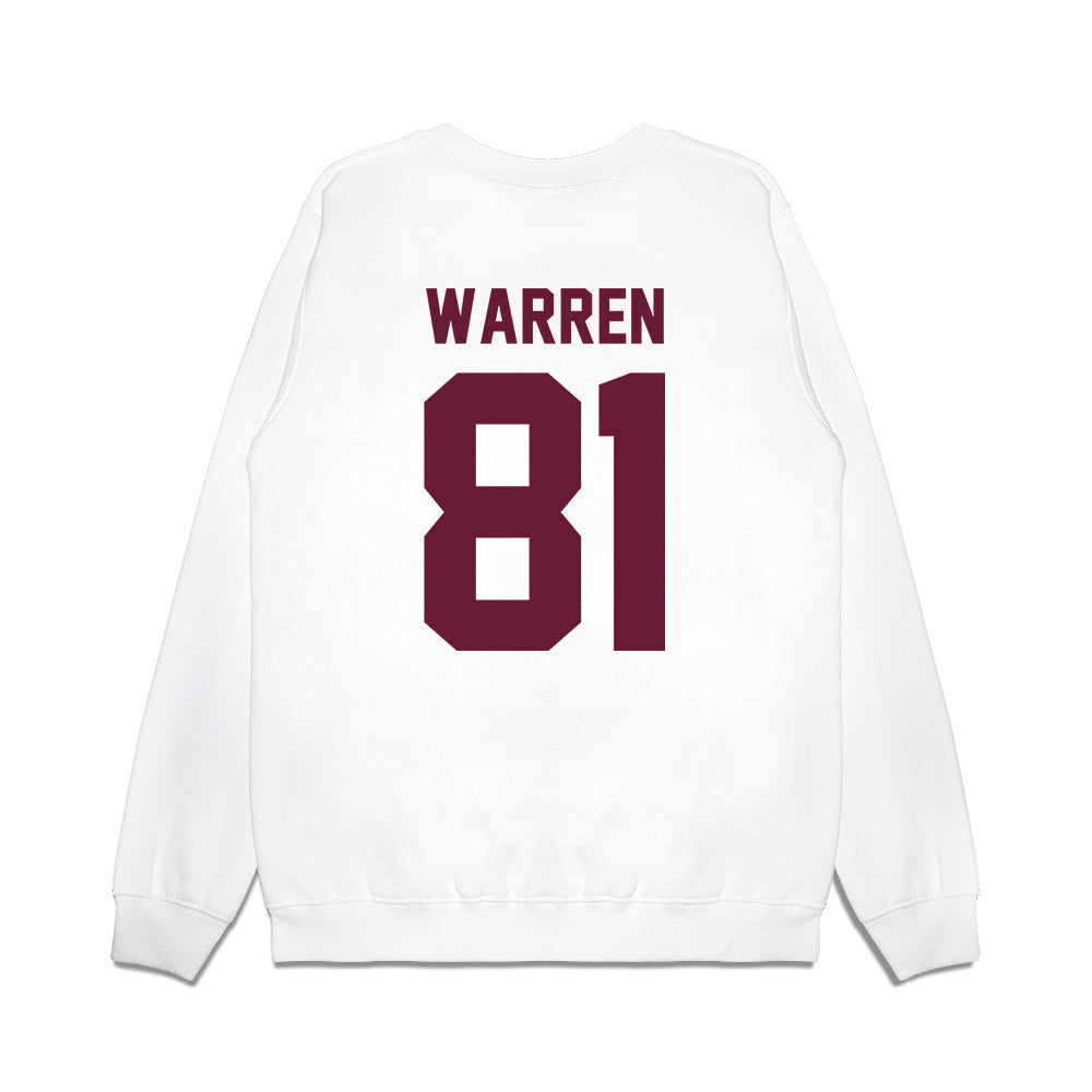 Texas A&M - NCAA Football : Jayden Warren - Vintage Premium Crewneck Sweatshirt-1