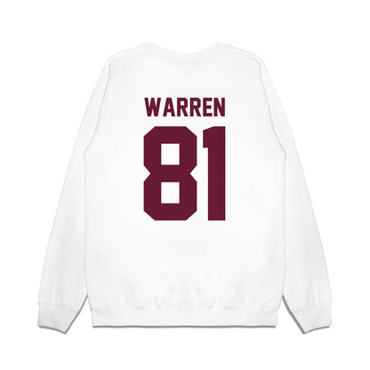 Texas A&M - NCAA Football : Jayden Warren - Vintage Premium Crewneck Sweatshirt-1