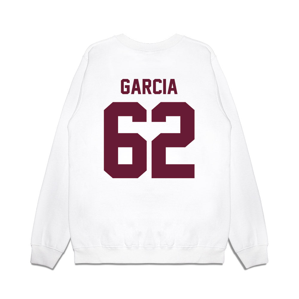 Texas A&M - NCAA Football : Marcus Garcia - Vintage Premium Crewneck Sweatshirt-1