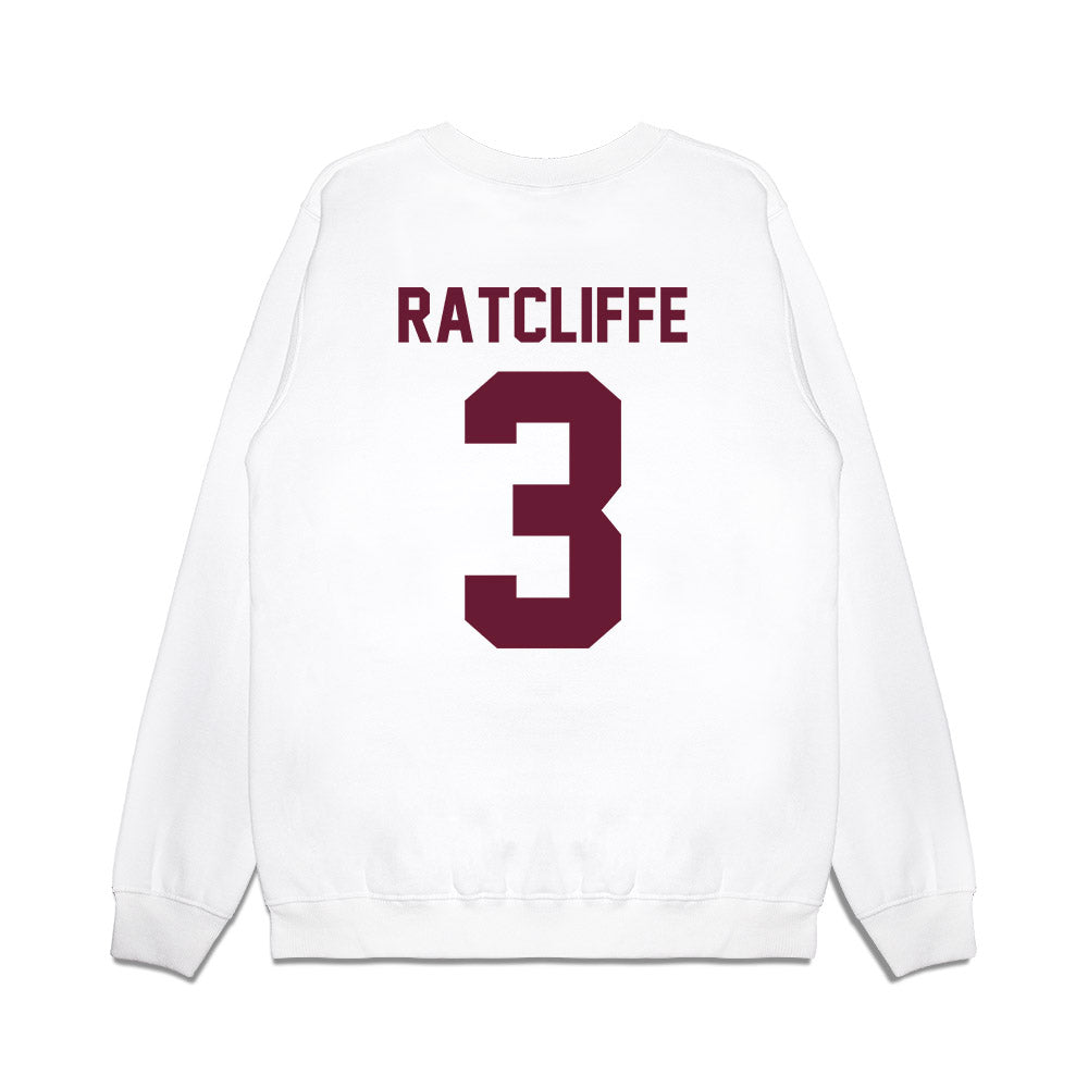 Texas A&M - NCAA Football : Marcus Ratcliffe - Vintage Premium Crewneck Sweatshirt-1