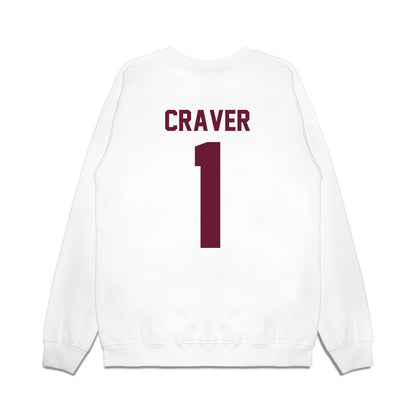 Texas A&M - NCAA Football : Mario Craver - Vintage Premium Crewneck Sweatshirt-1