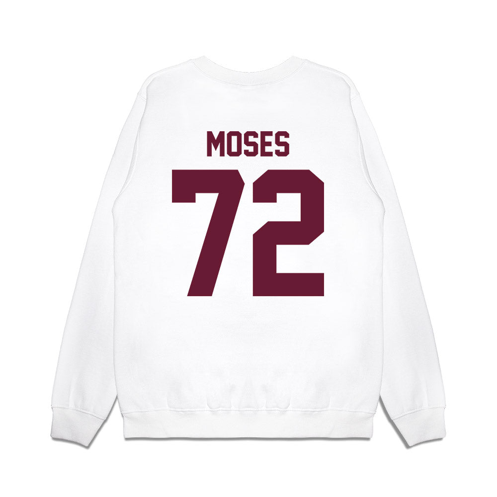 Texas A&M - NCAA Football : Joshua Moses - Vintage Premium Crewneck Sweatshirt-1