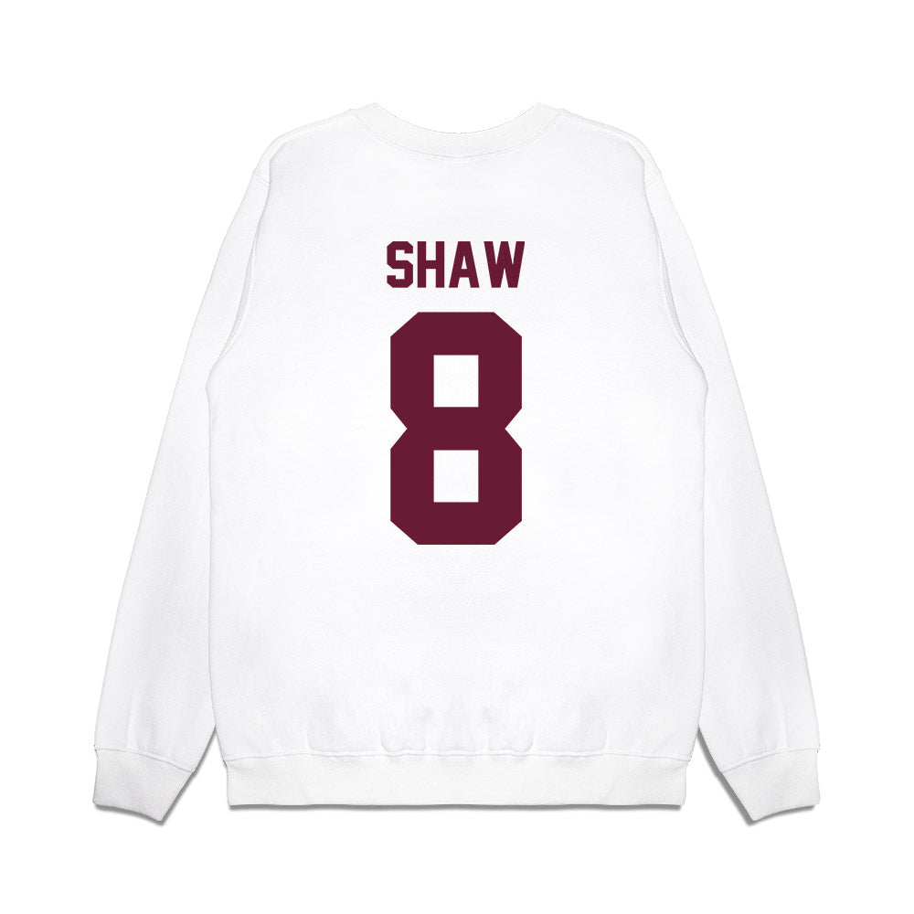 Texas A&M - NCAA Football : Jordan Shaw - Vintage Premium Crewneck Sweatshirt-1