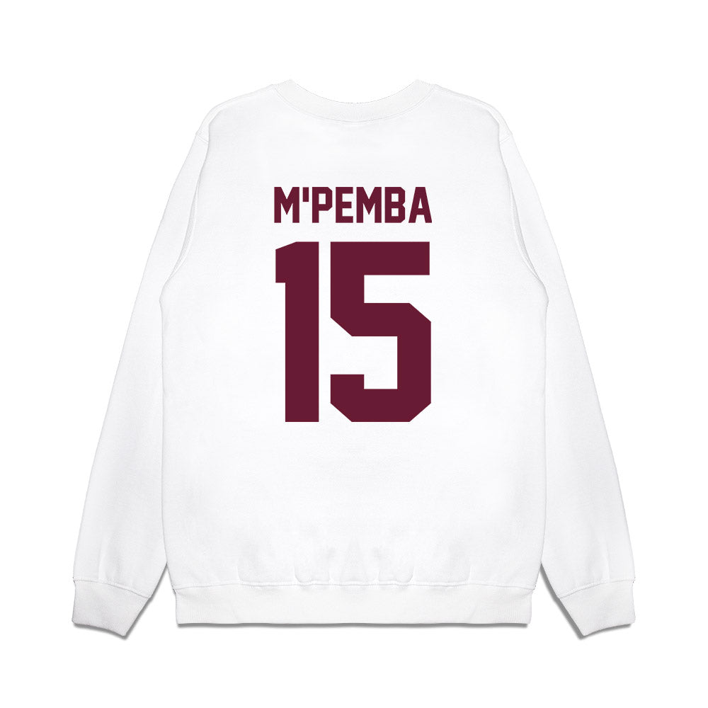 Texas A&M - NCAA Football : Sam M'Pemba - Vintage Premium Crewneck Sweatshirt-1
