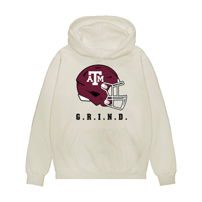 Texas A&M - NCAA Football : Carter Braugh - Vintage Premium Hooded Sweatshirt-0