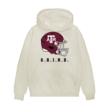 Texas A&M - NCAA Football : Madden Williams - Vintage Premium Hooded Sweatshirt-0