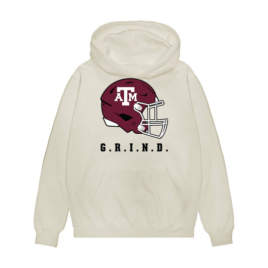 Texas A&M - NCAA Football : Mark Nabou - Vintage Premium Hooded Sweatshirt-0