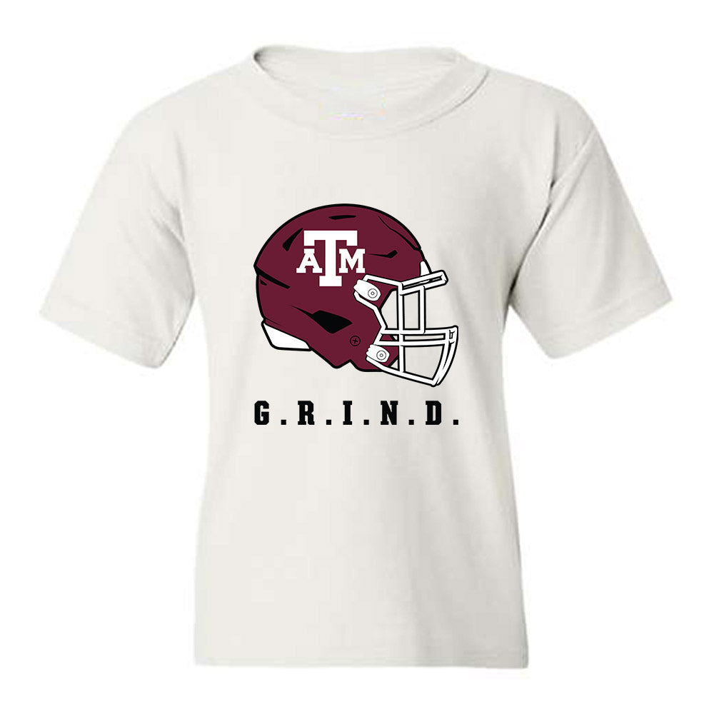Texas A&M - NCAA Football : Ryan Henderson - Vintage Youth T-Shirt-0