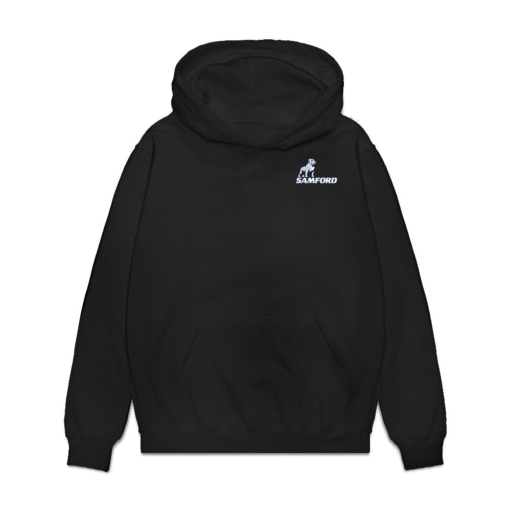 Samford - NCAA Football : Cooper Greer - Collage Premium Hooded Sweatshirt-0