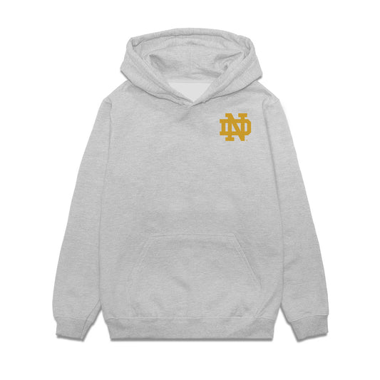 Notre Dame - NCAA Women's Soccer : Tessa Knapp - Caricature Premium Hooded Sweatshirt-0