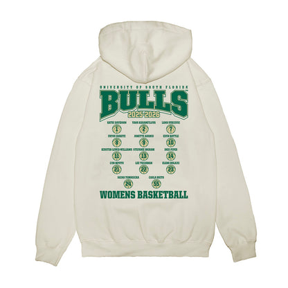 USF - NCAA Women's Basketball : - Roster Premium Hooded Sweatshirt-1
