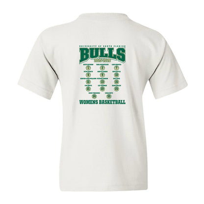USF - NCAA Women's Basketball : - Roster Youth T-Shirt-1
