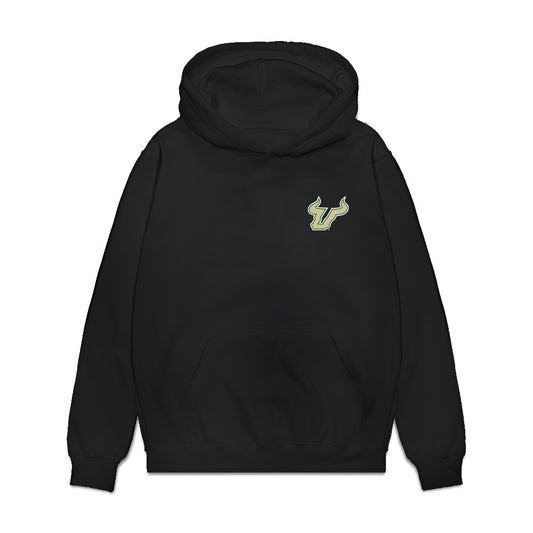 USF - NCAA Women's Basketball : - Team Collage Premium Hooded Sweatshirt-0