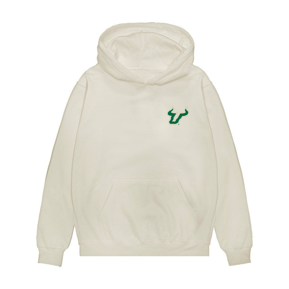 USF - NCAA Women's Basketball : - Team Caricature Premium Hooded Sweatshirt-0