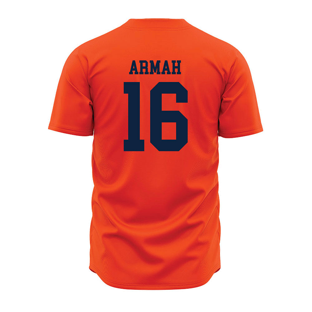 Auburn - NCAA Baseball : Clayton Armah - Orange Jersey-1