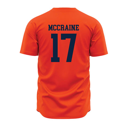 Auburn - NCAA Baseball : Mason McCraine - Orange Jersey-1