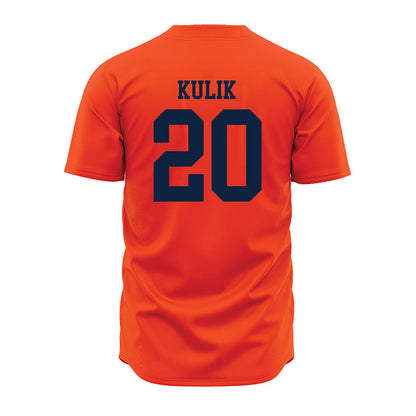 Auburn - NCAA Baseball : Marcel Kulik - Orange Jersey-1
