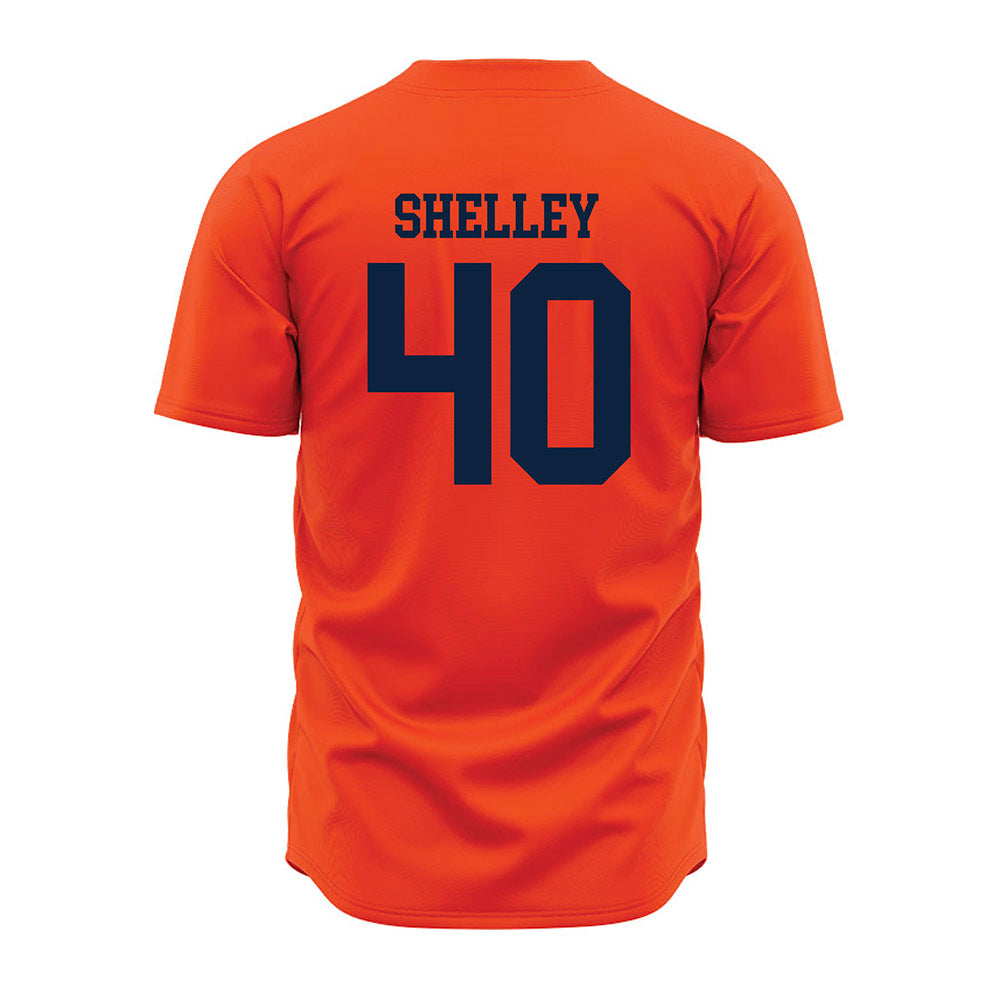 Auburn - NCAA Baseball : Wade Shelley - Orange Jersey-1