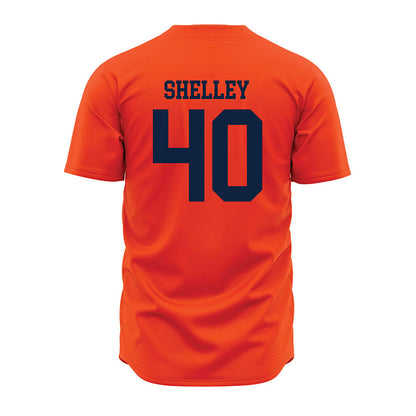 Auburn - NCAA Baseball : Wade Shelley - Orange Jersey-1