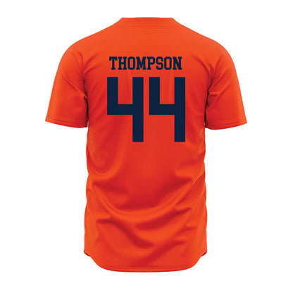 Auburn - NCAA Baseball : Ty Thompson - Orange Jersey-1