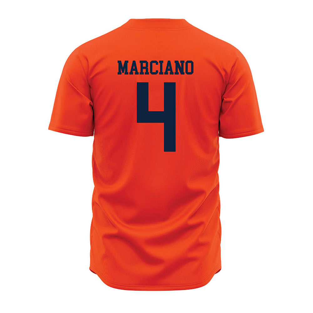 Auburn - NCAA Baseball : Jake Marciano - Orange Jersey-1