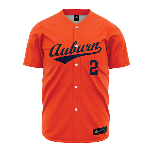 Auburn - NCAA Baseball : Chris Rembert - Orange Jersey-0