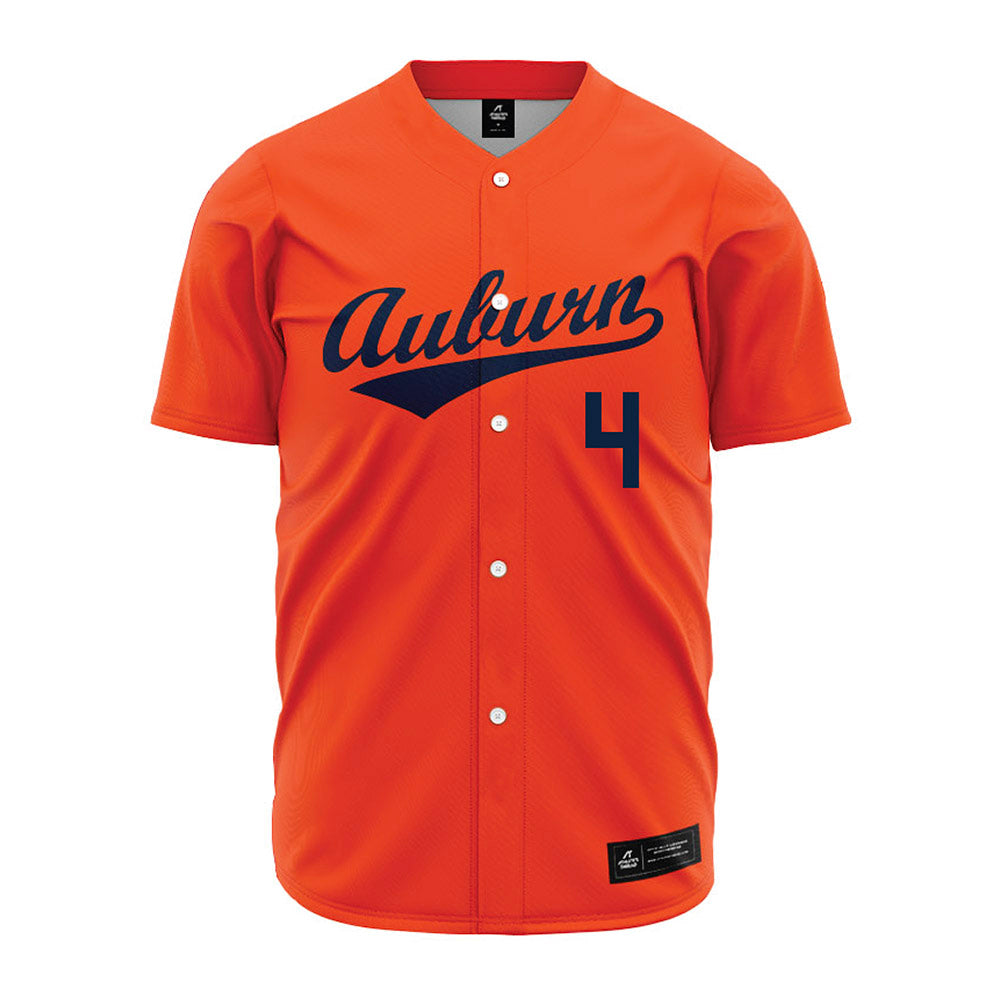 Auburn - NCAA Baseball : Jake Marciano - Orange Jersey-0