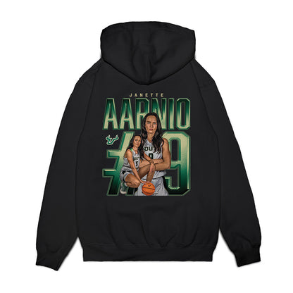USF - NCAA Women's Basketball : Janette Aarnio - Premium Hooded Sweatshirt-1